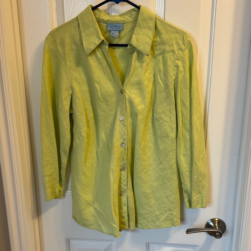 Sigrid Olsen Line washable shirt
